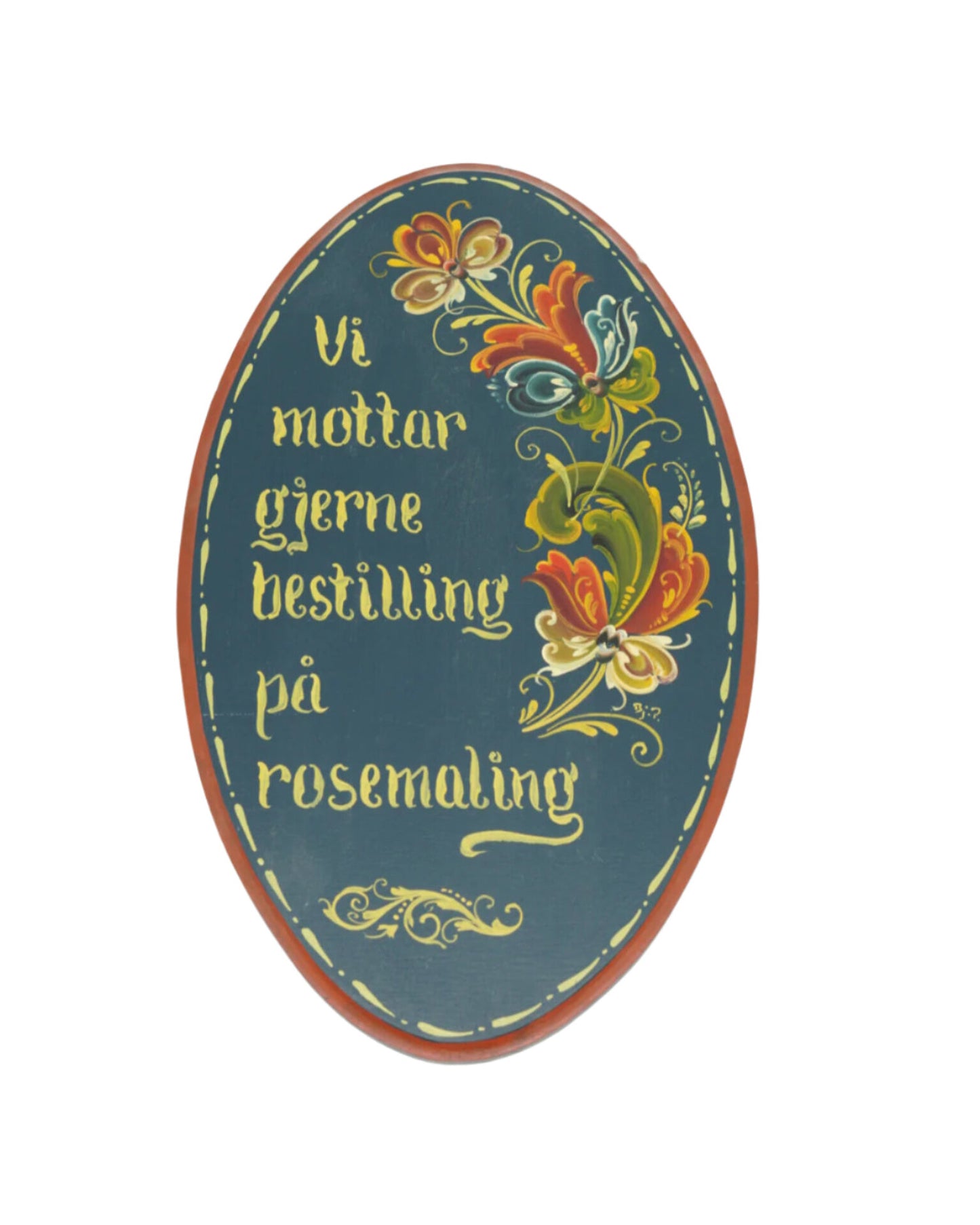 Rosemaling på bestilling fra Snekkerbua – tilpassede, håndmalte rosemalingdesign på treprodukter. Skap unike og personlige gaver eller dekorasjoner med vakre, tradisjonelle mønstre som reflekterer norsk kulturarv.