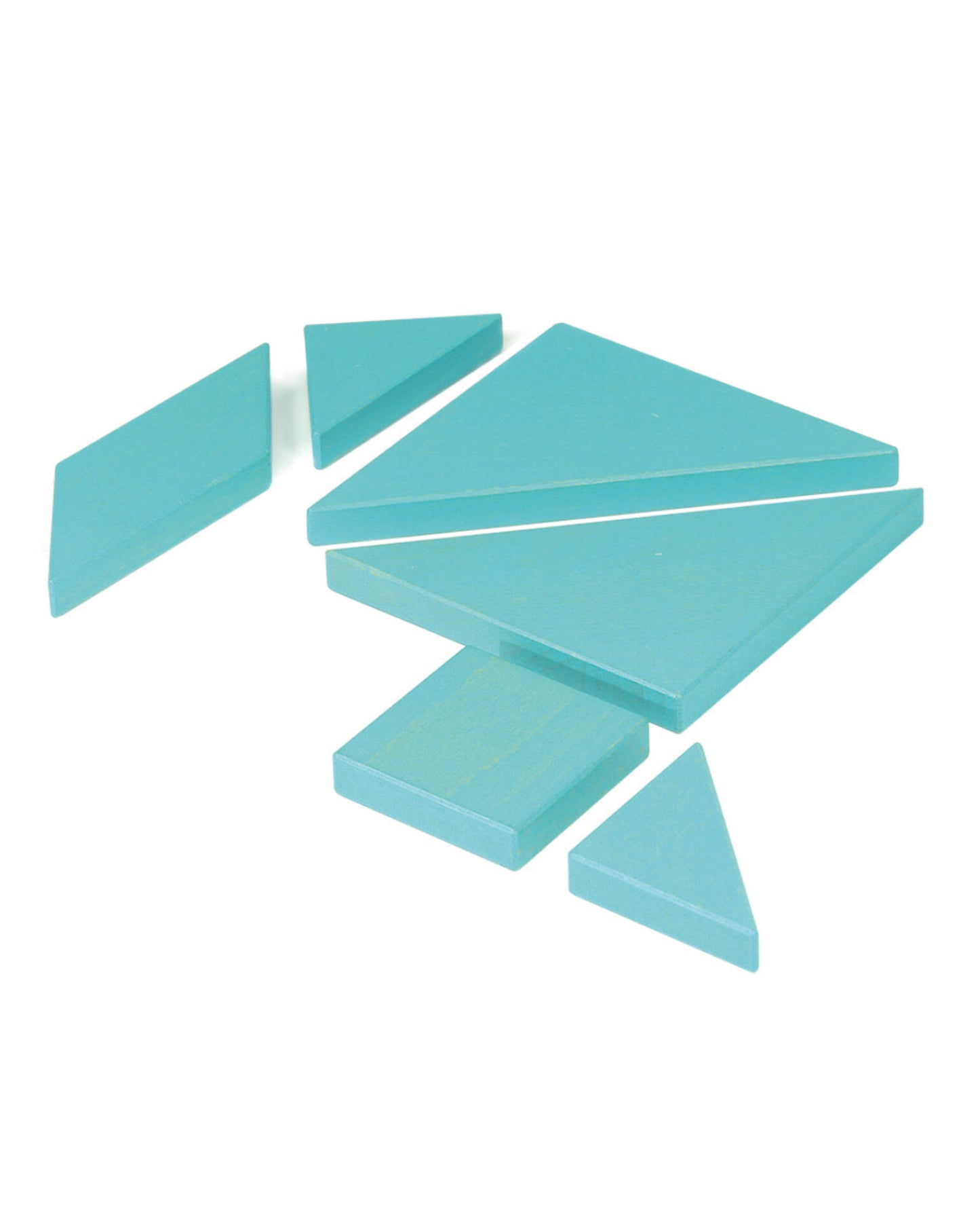 Tangram trepuslespill, en klassisk og kreativ hjernetrim med syv geometriske brikker som kan formes til ulike figurer. Perfekt for både voksne og barn, og et flott pedagogisk verktøy for å utvikle romforståelse og problemløsningsevner.